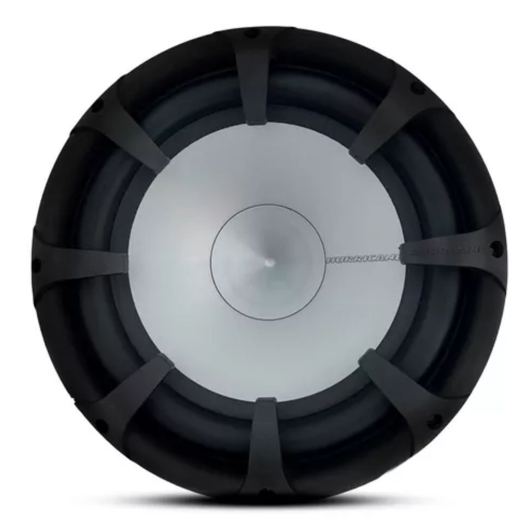 SUBWOOFER 12" HURRICANE BOBINA SIMPLES DE 4 OHMS 250 RMS